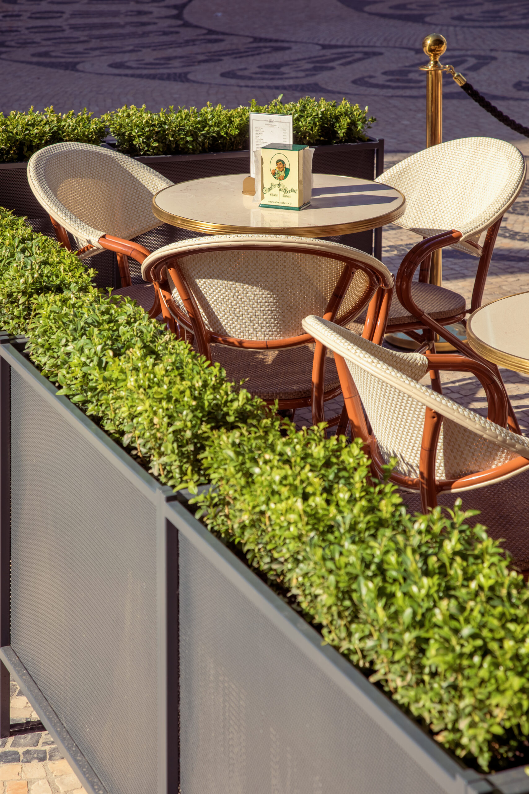 Café d'A Brasileira do Chiado — design de interiores por PAR