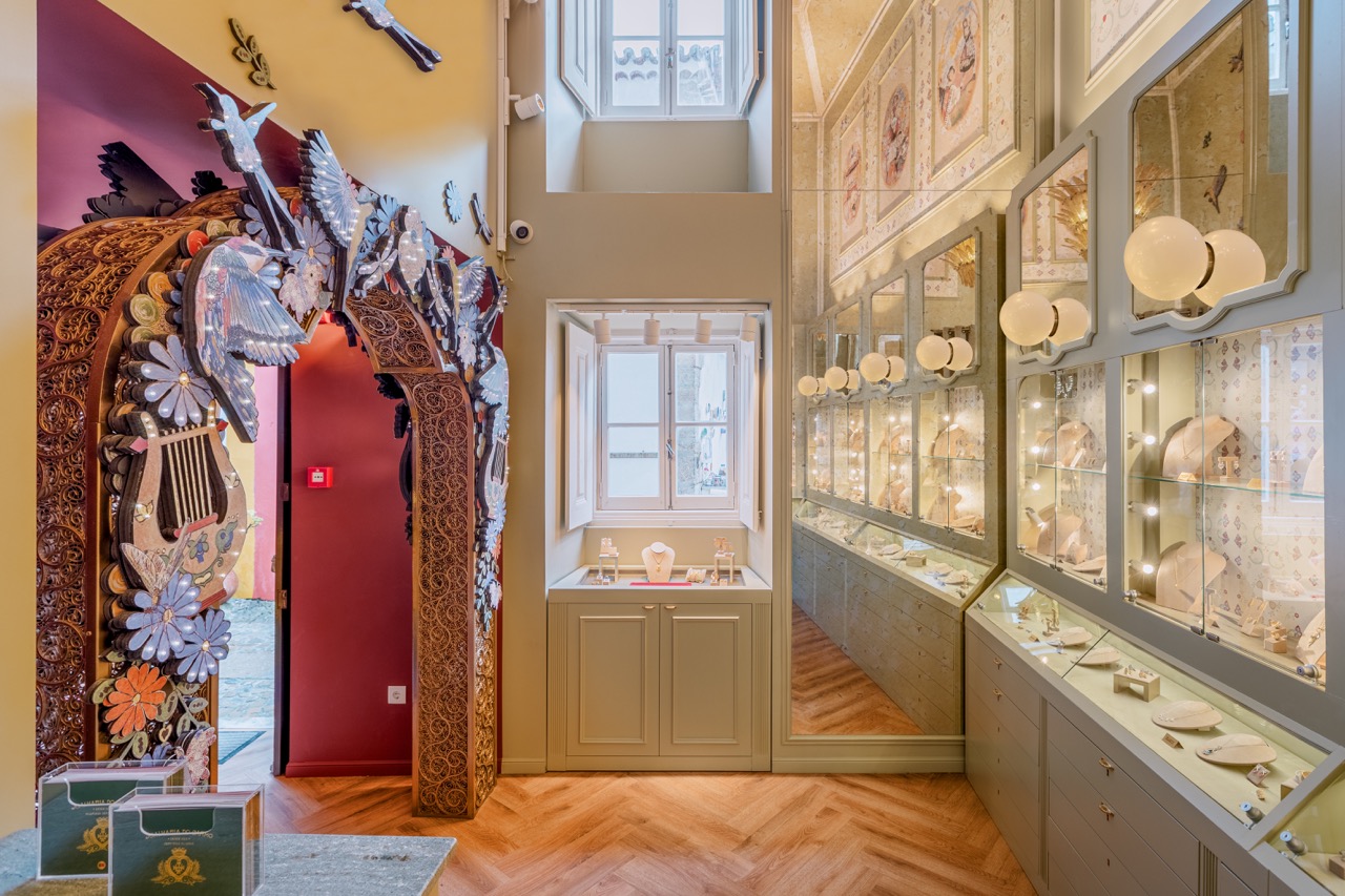 Joalharia do Carmo, Óbidos — design de interiores por PAR