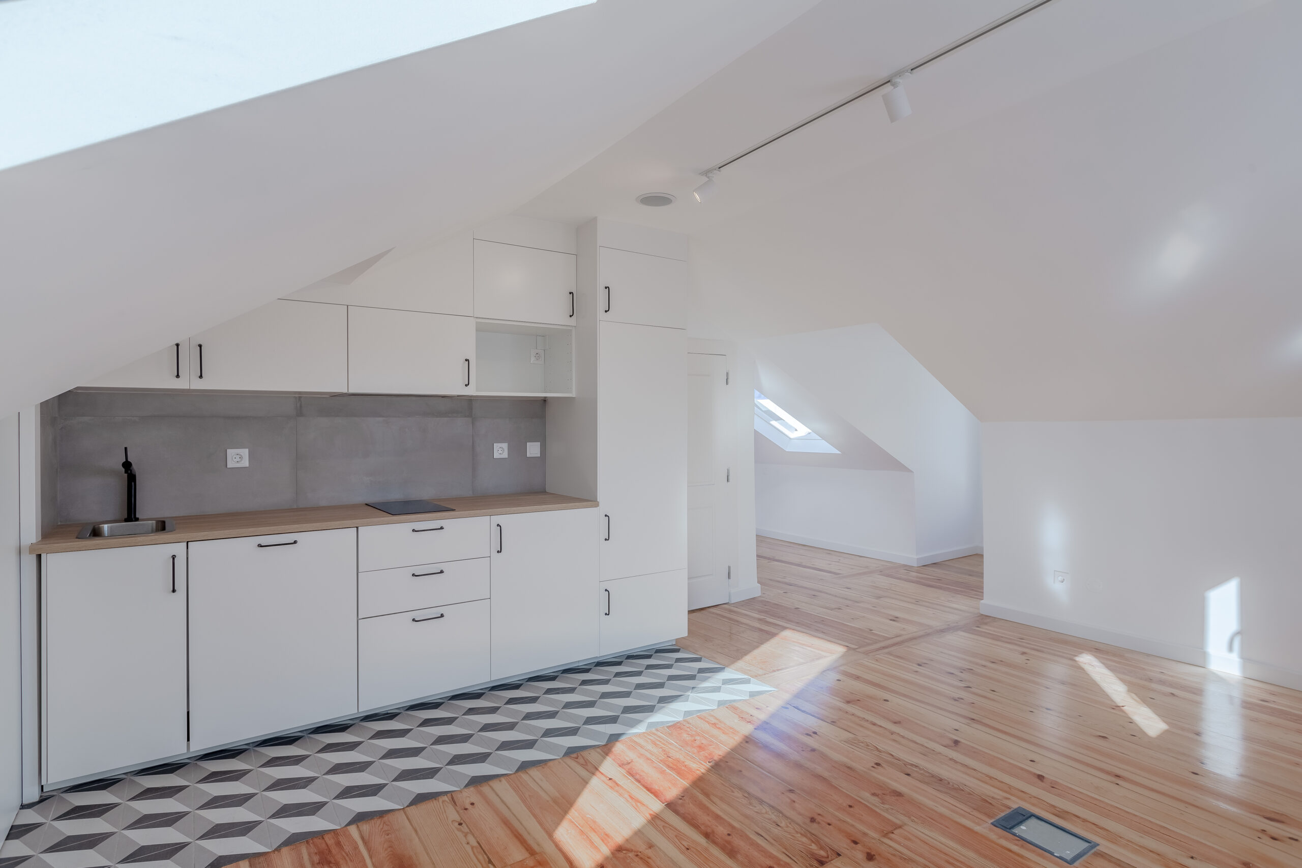Apartamento Rodrigues Faria, Lisboa — design de interiores por PAR
